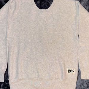 Champion 1938 reverse weave, crew neck sweatshirt. Vintage. Oversized.